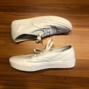 Vans White Authentic Comfycush Sneaker